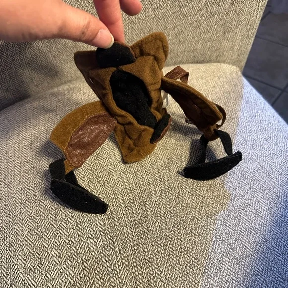 Build a Bear Brown Saddle & Bridle with Stars for Horse or My Little Pony RARE - Picture 2 of 5